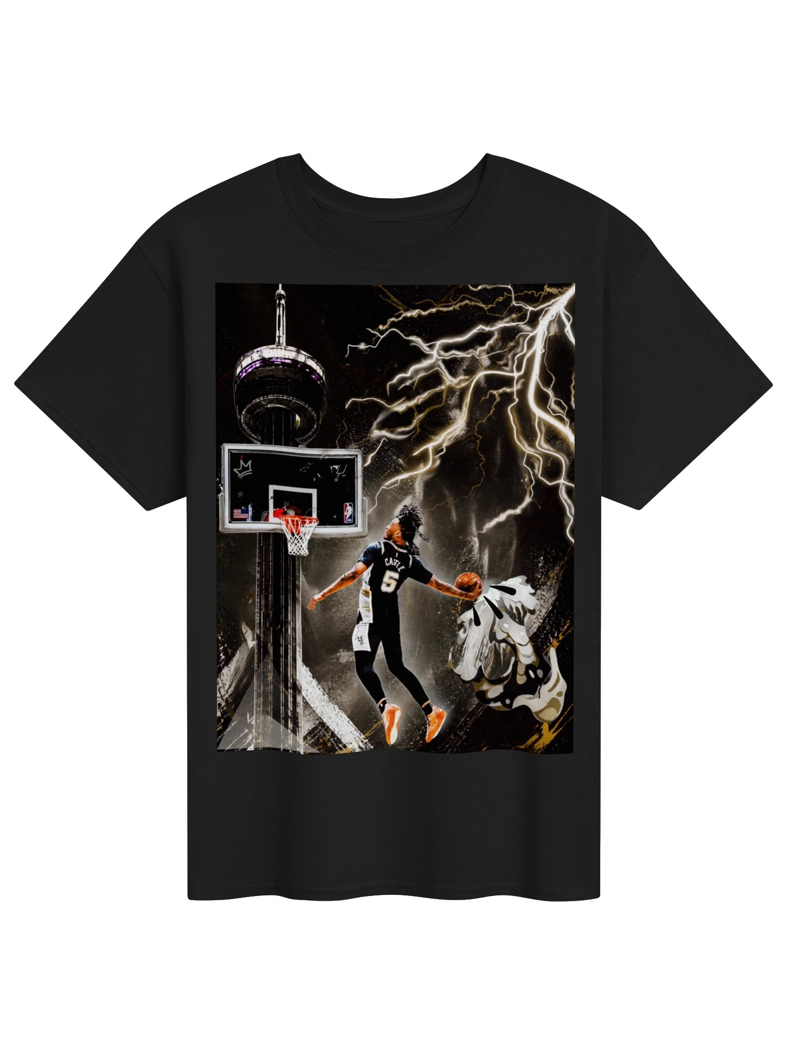 Castle Lightning Dunk T-Shirt product image (1)