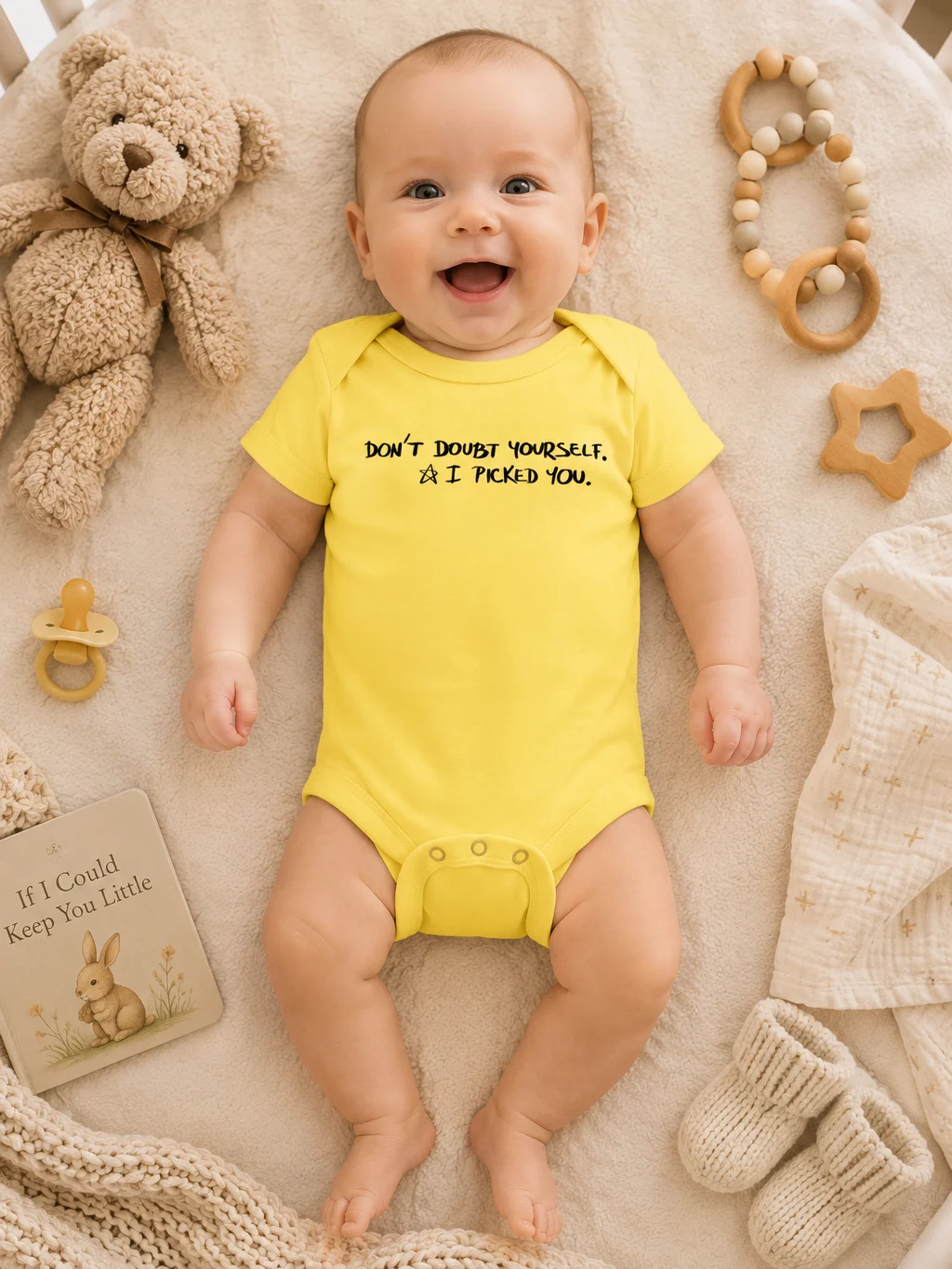 Meaningful Baby Bodysuit | New Mom Gift | Baby Shower Gift | Encouragement Baby Onesie | Original Handwriting Infant Outfit product image (10)