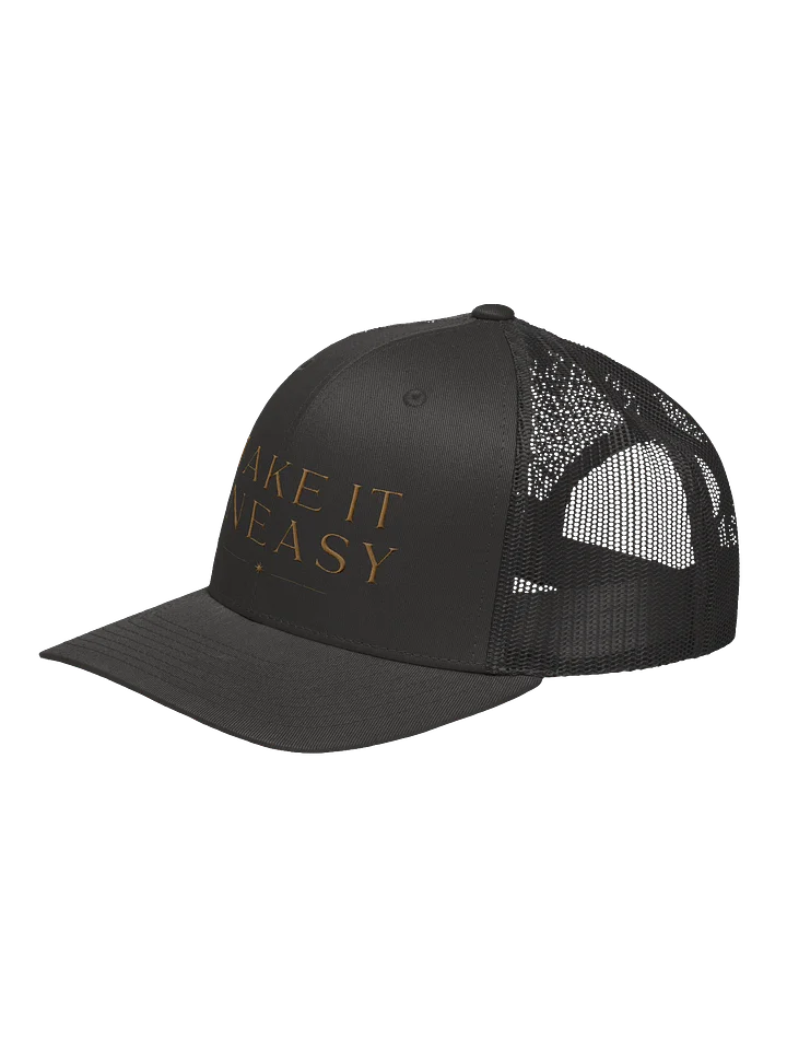 Uneasy charcoal retro trucker product image (2)
