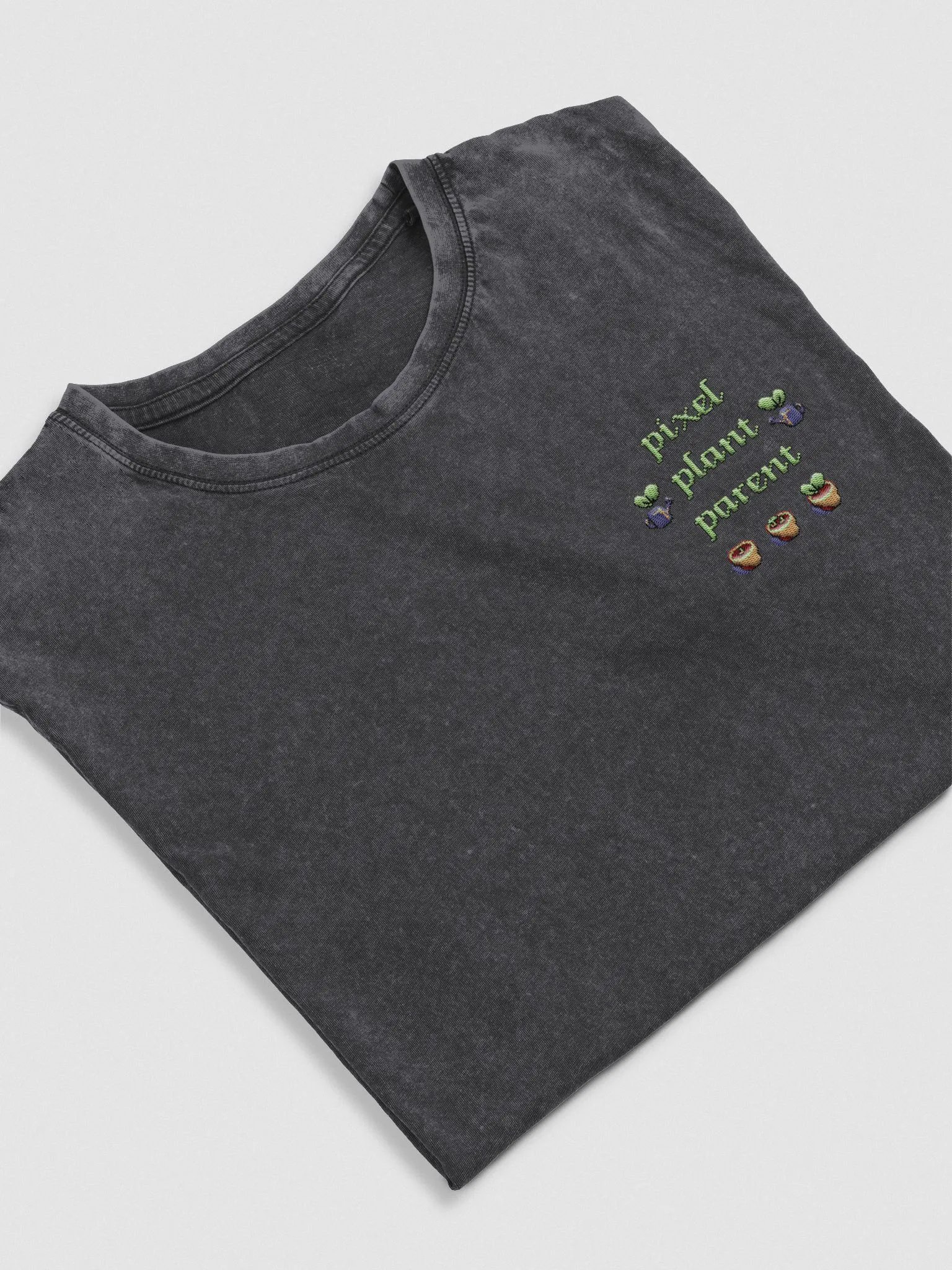 Pixel Plant Parent - Embroidered Shirt product image (2)