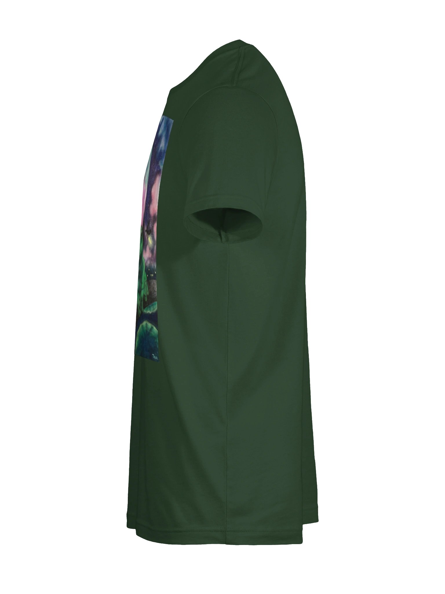 Tara Frog Moon Bella+Canvas T-Shirt product image (51)