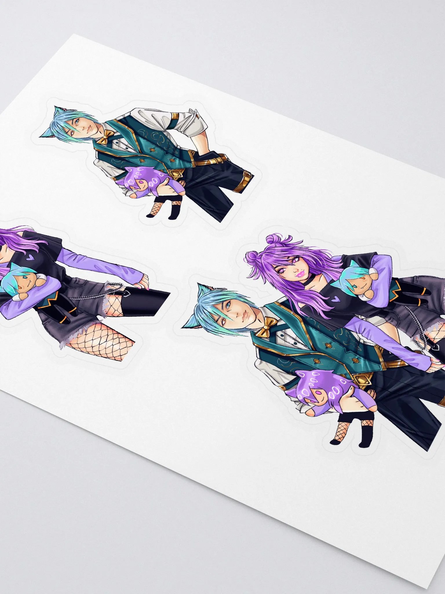 Emmy & Rogue w/ Plushes Sheet product image (2)