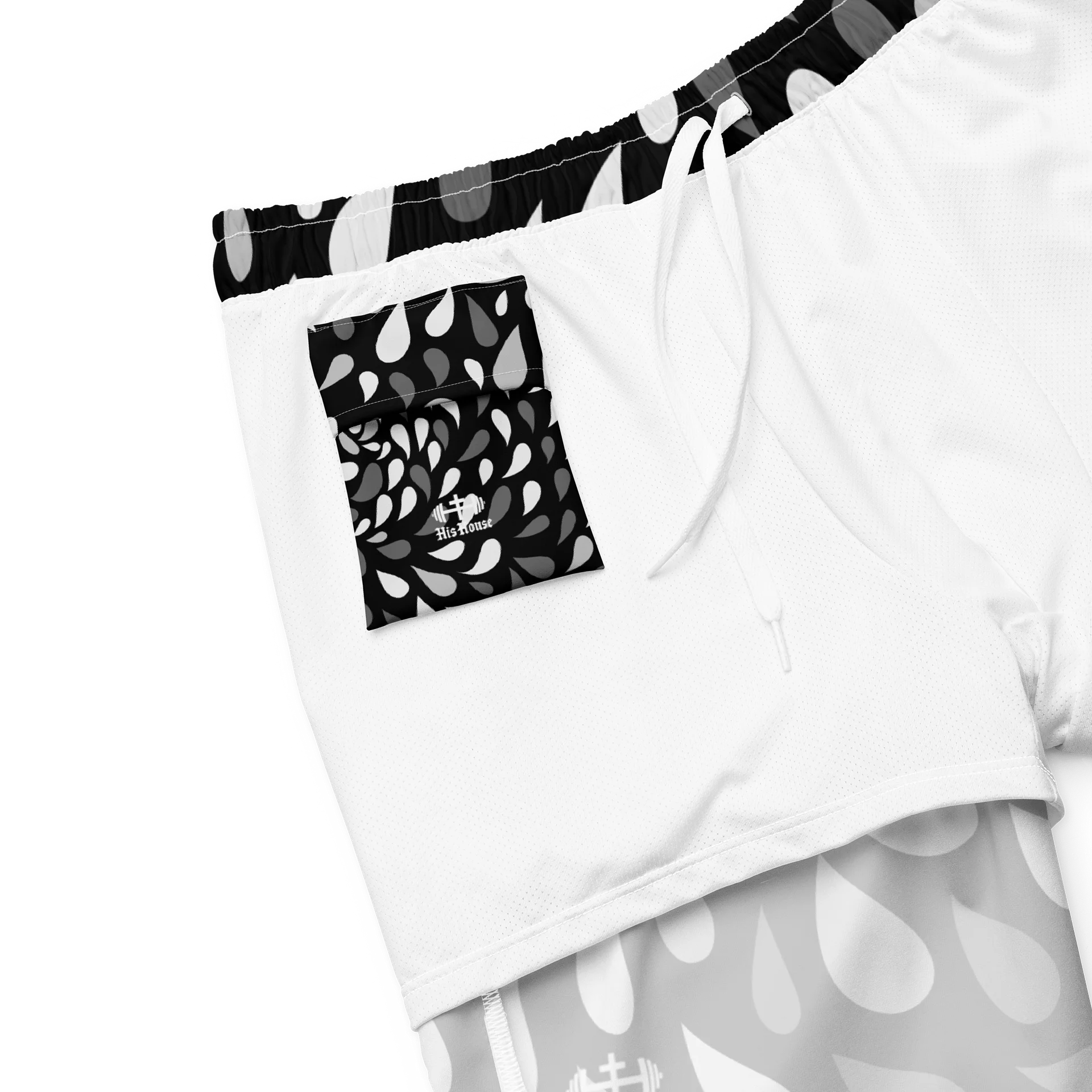 His House Mens Swimsuit - Black Wave product image (8)