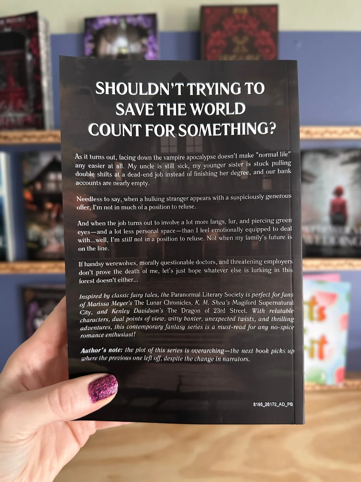 The Lycanthrope's Exile signed deluxe paperback product image (2)