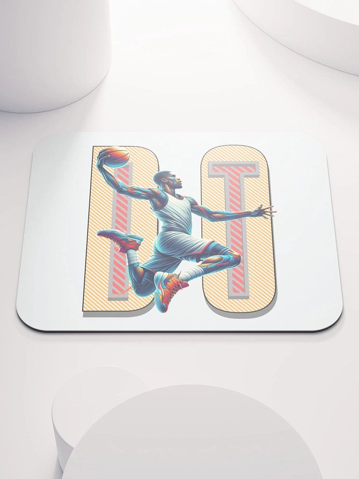 Do It Basketball Airborne Dunk Mouse Pad product image (1)