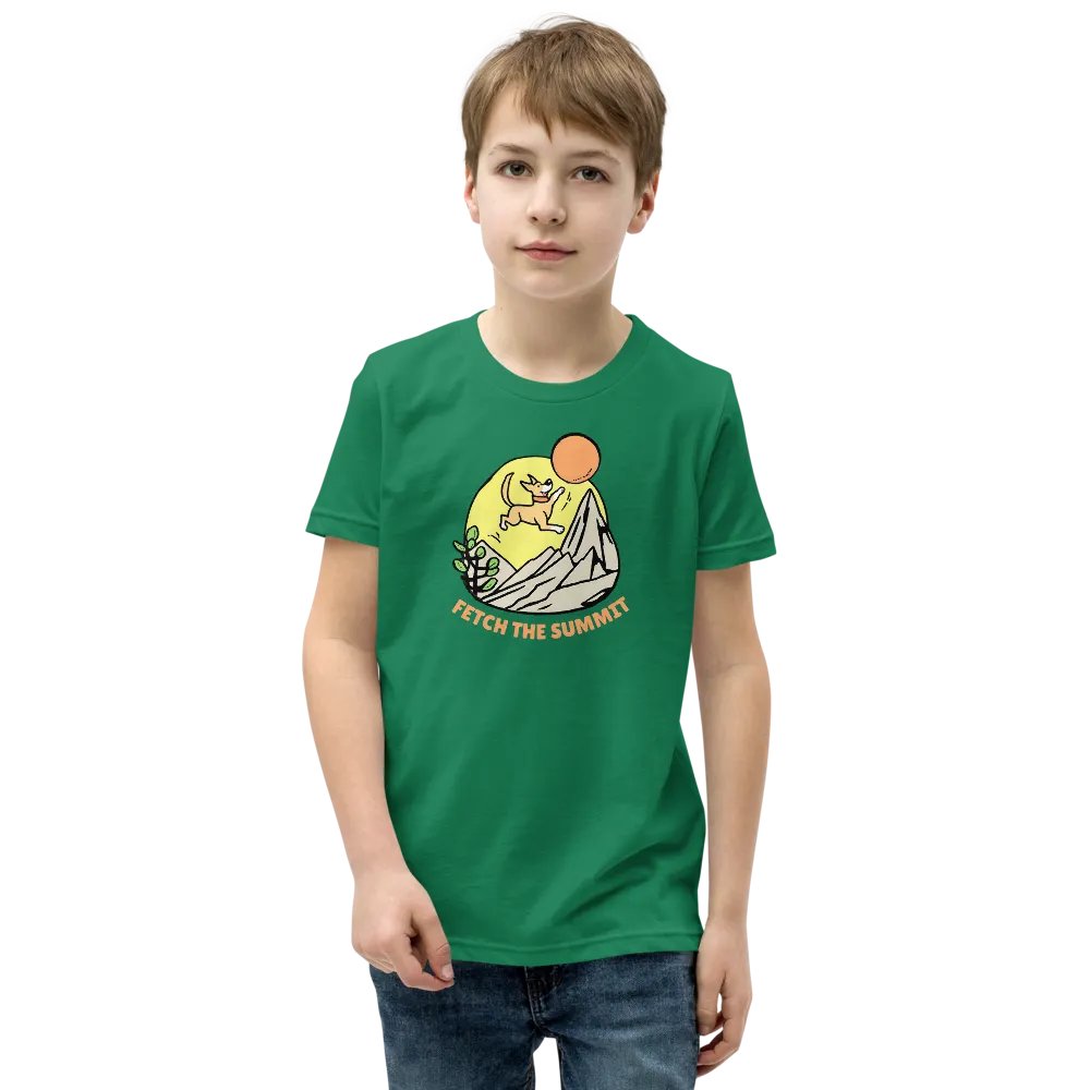 Fetch The Summit - Youth Climbing T-Shirt product image (25)