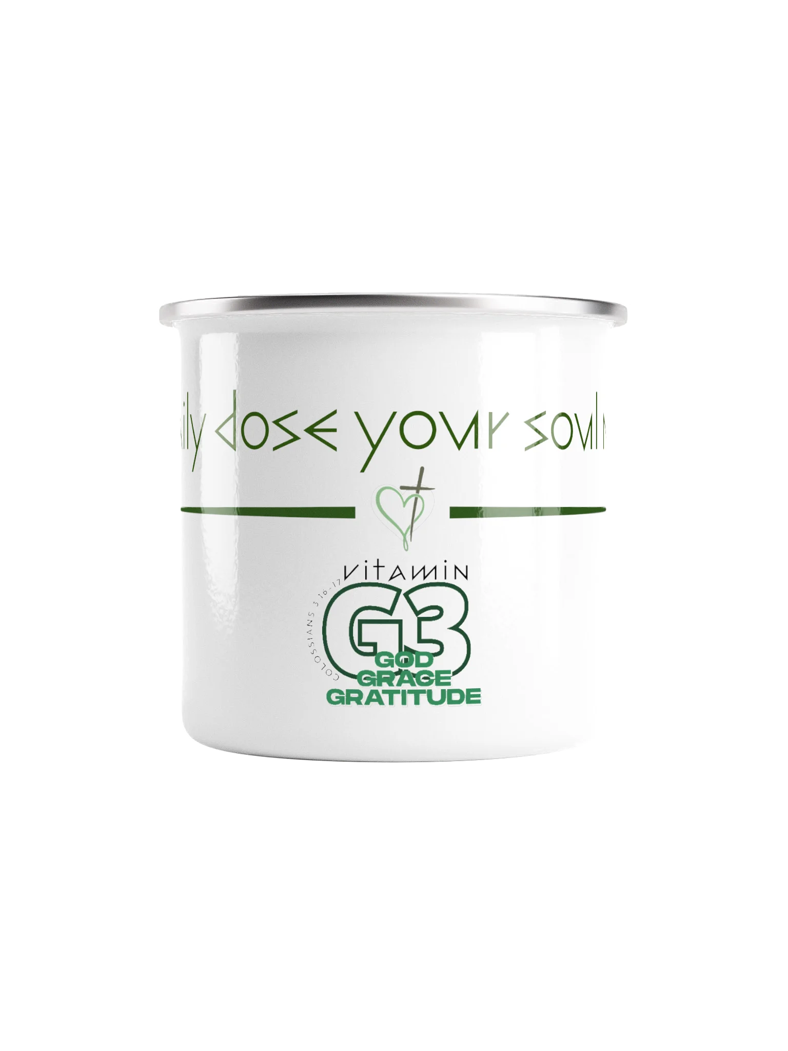 Vitamin G3 - Enamel Mug product image (2)
