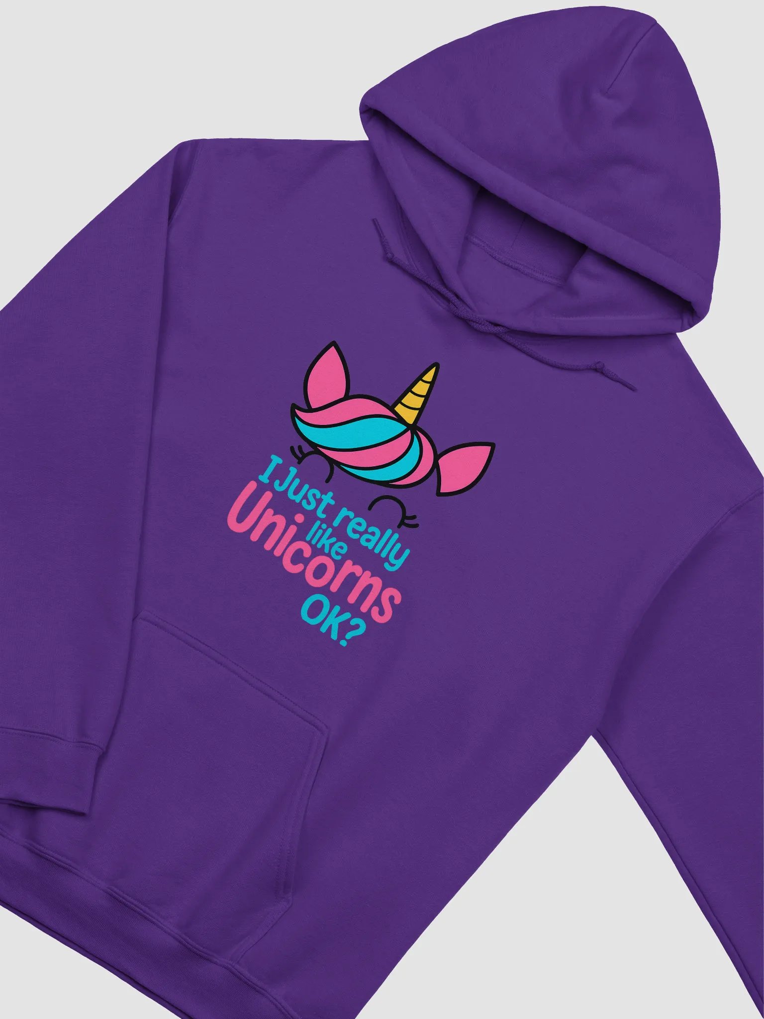 Unicorns Moletom com capuz clássico Gildan product image (4)