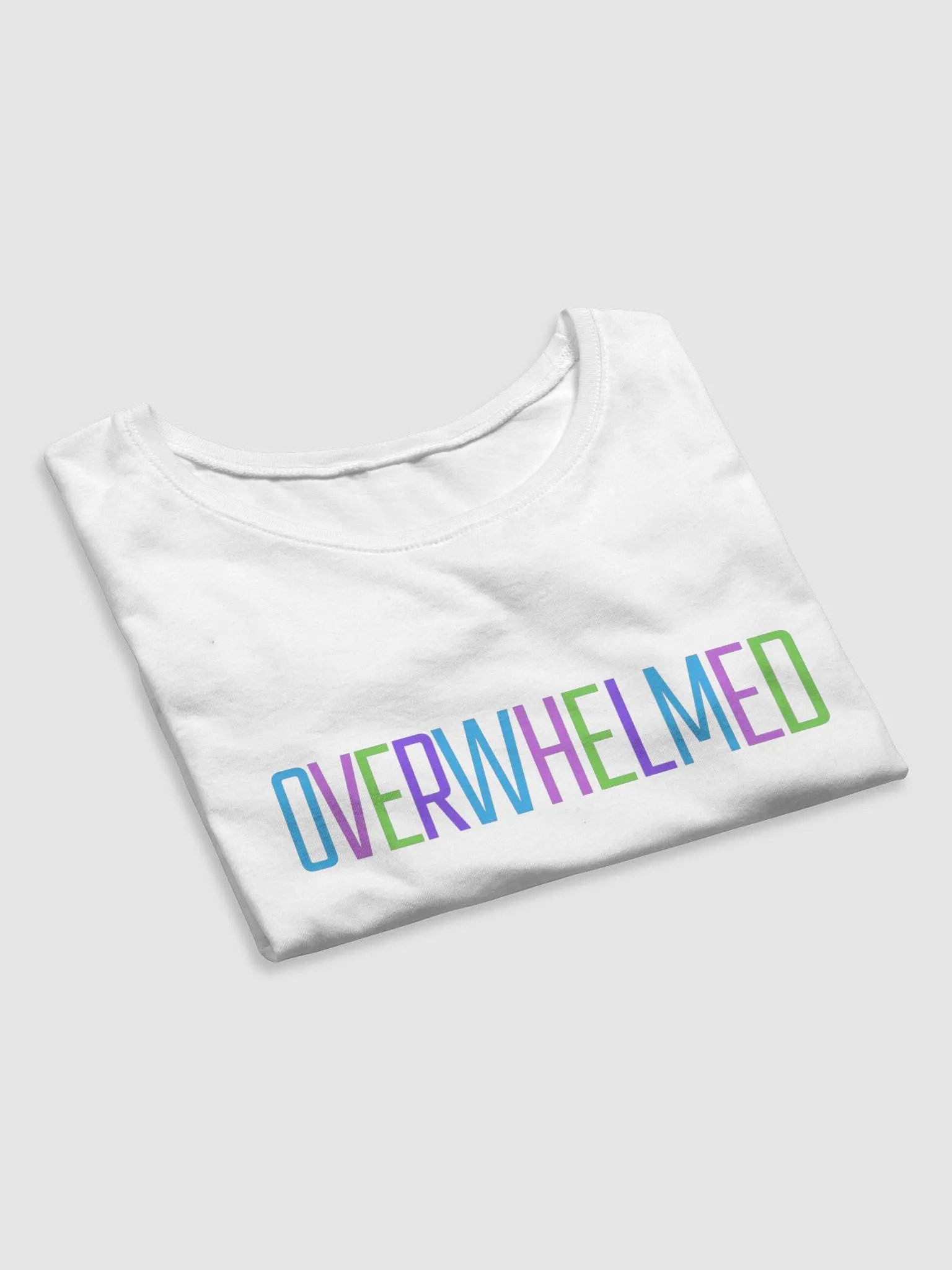 Overwhelmed Crop Tee product image (5)
