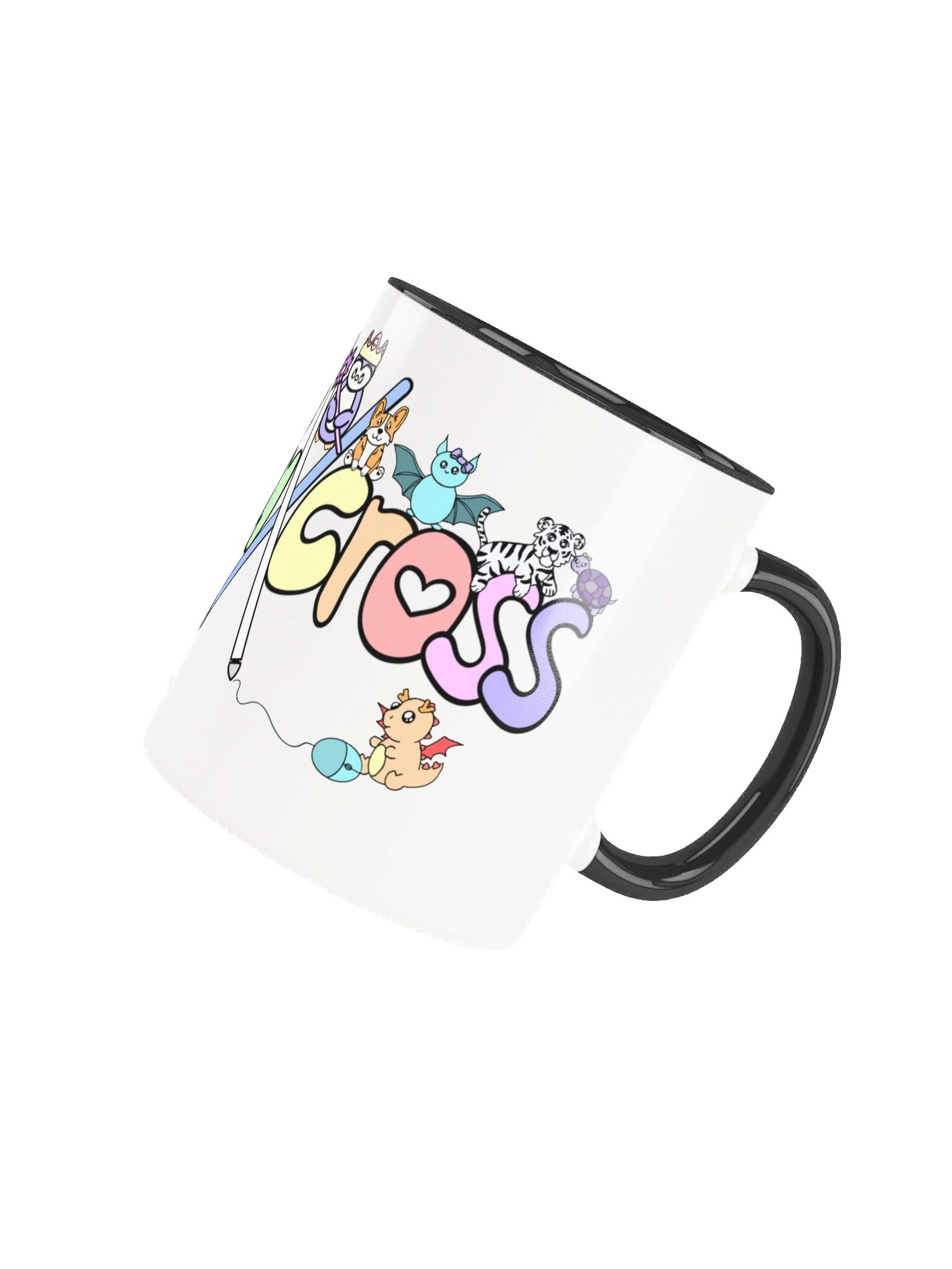 Colorful Mug with Zeyta Cross Logo and Friends product image (30)