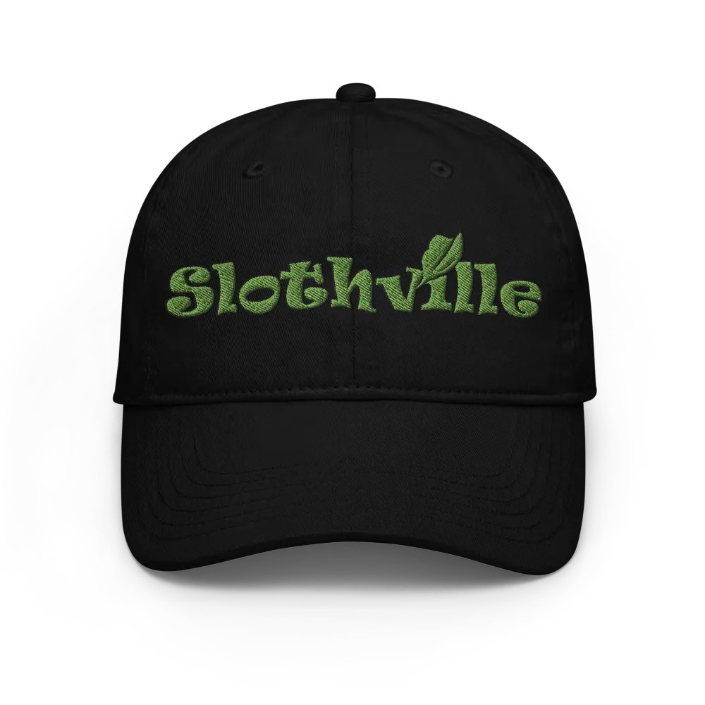 Slothville Leafy Champion Dad Hat product image (1)