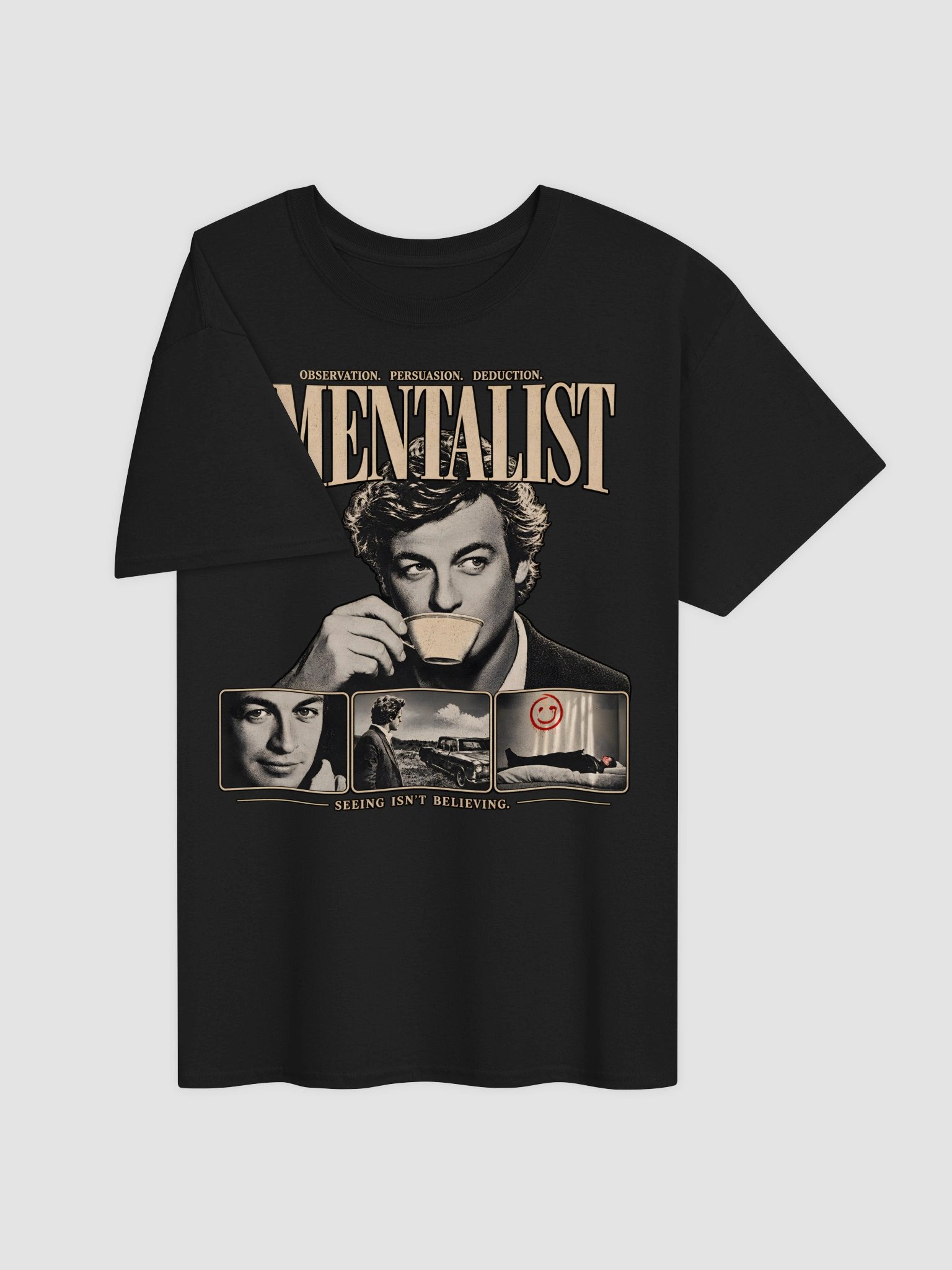 Patrick Jane The Mentalist Vintage Retro TV Show Shirt product image (2)