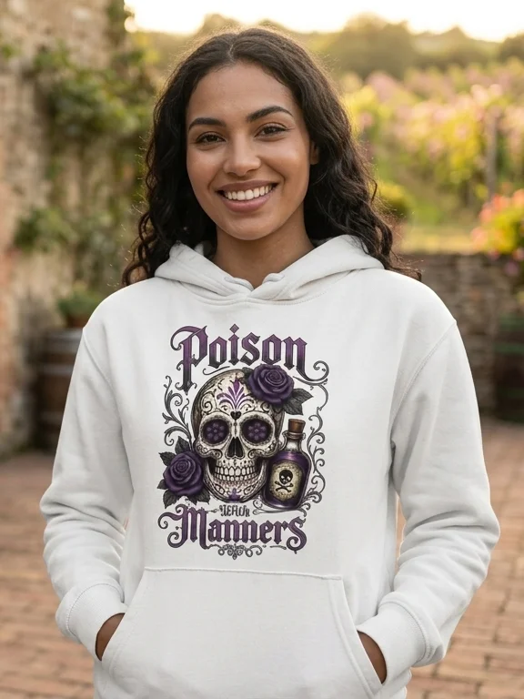 Poison With Manners Hoodie - Unisex product image (1)