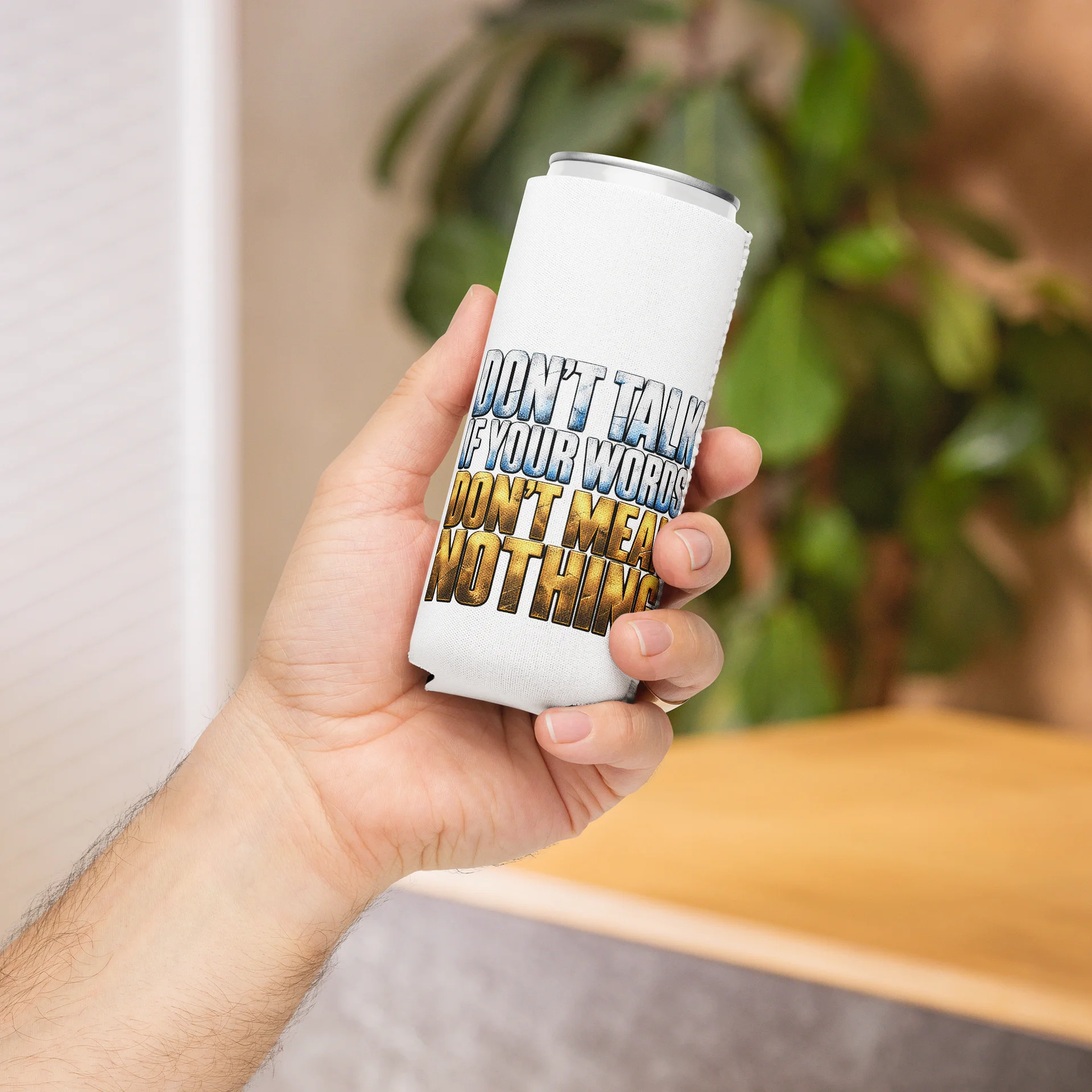 Don’t Talk if Your Words Don’t Mean Nothing — Hyper Sync Beats Can Cooler product image (6)