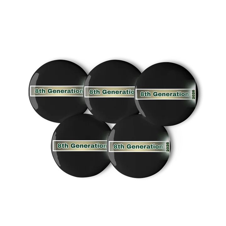 8th Generation Perry Family Pin Buttons | Legacy Edition product image (3)