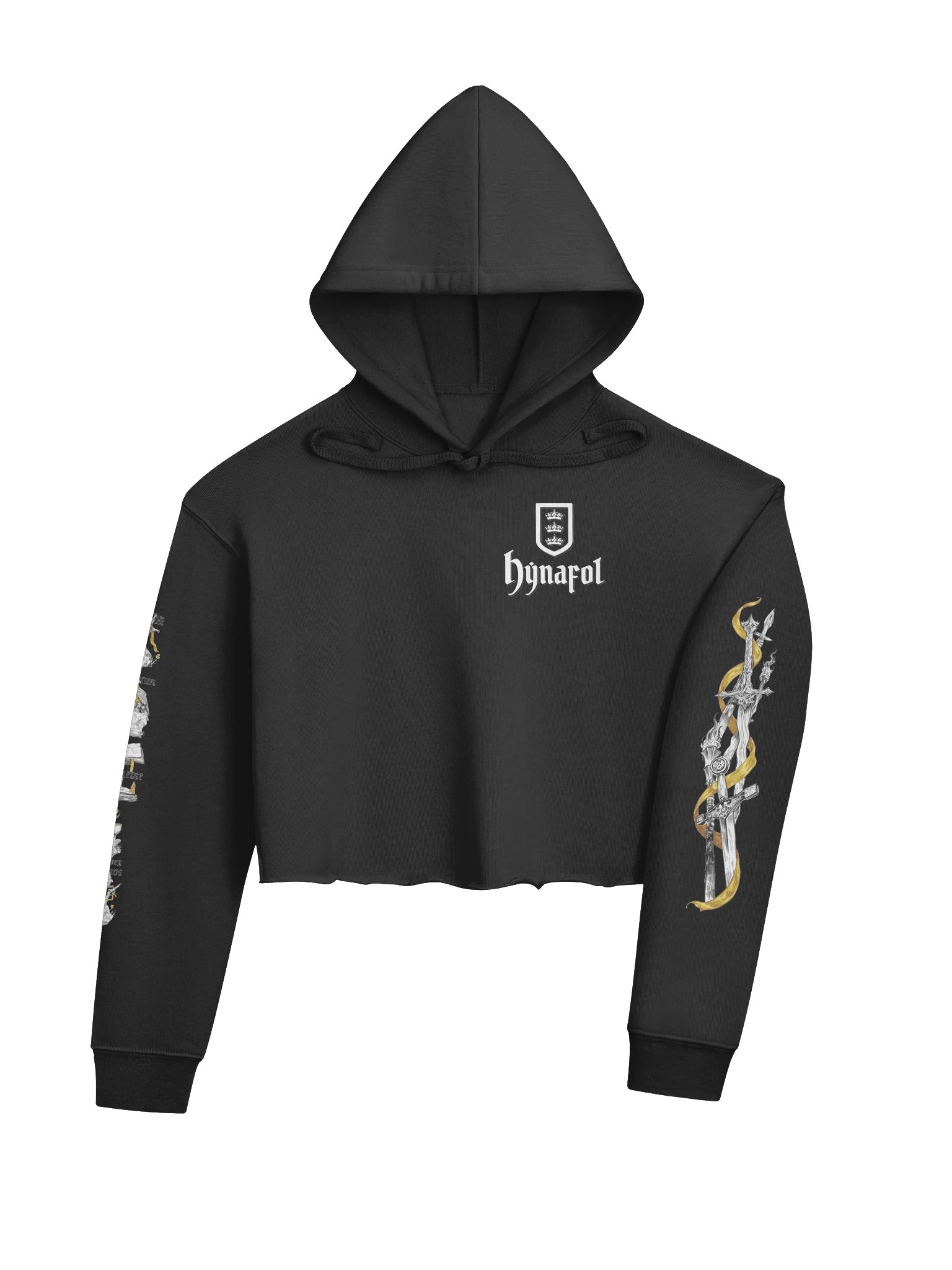 809 Rise of The Courts - Crop Hoodie product image (4)