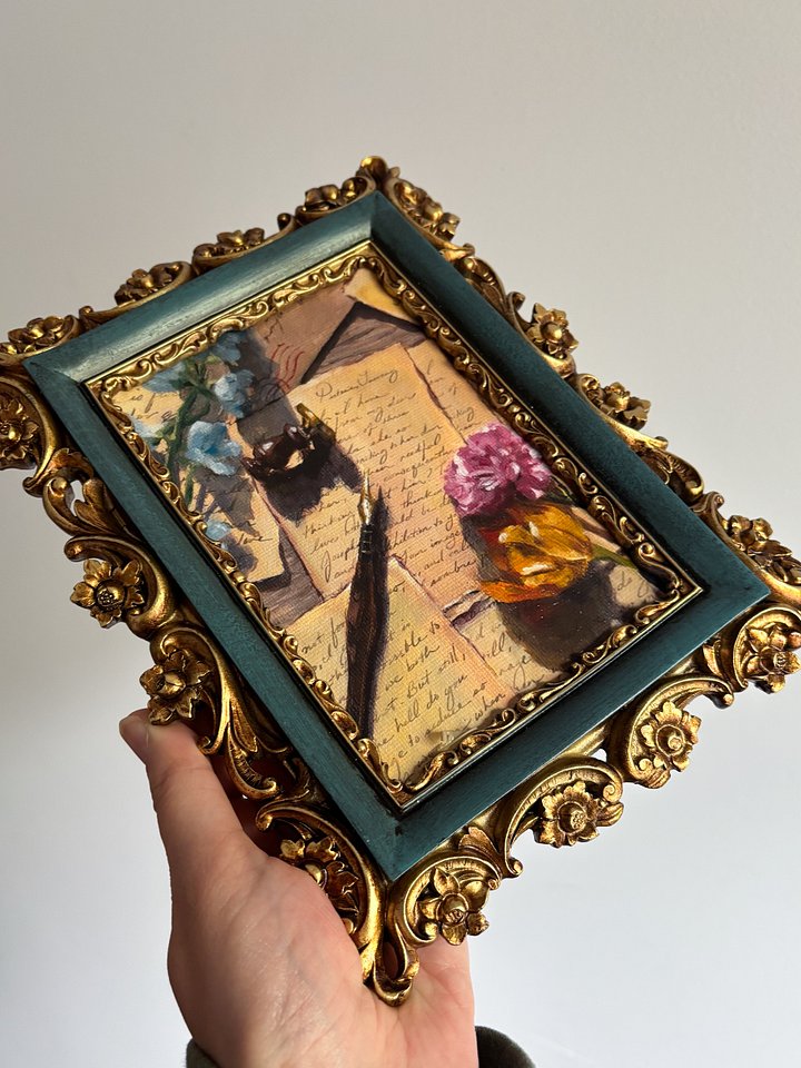 Love Letters Framed Textured Canvas Print product image (2)