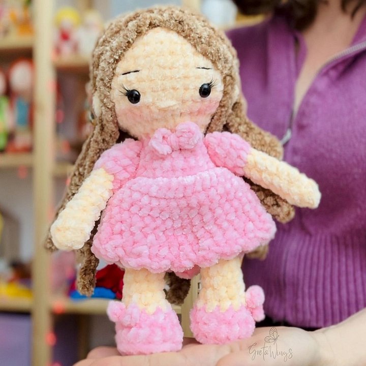 Muñecos amigurumi de Sully y Rosy – Patrón detallado de ganchillo (PDF) product image (2)