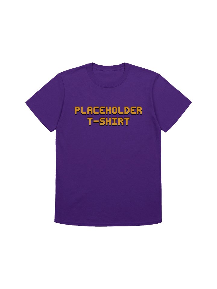 Placeholder Unisex T-Shirt product image (3)