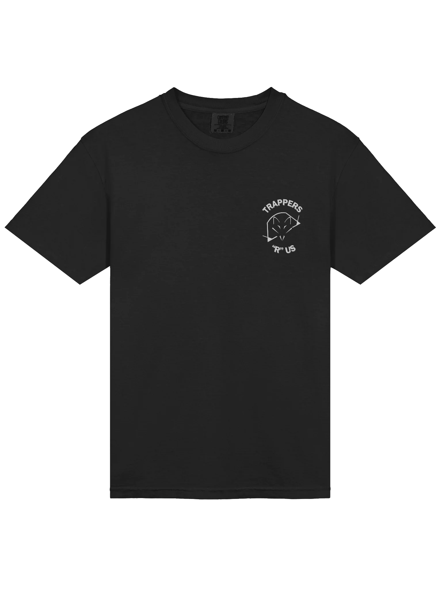 Black Tee White Tight Chains Logo product image (15)