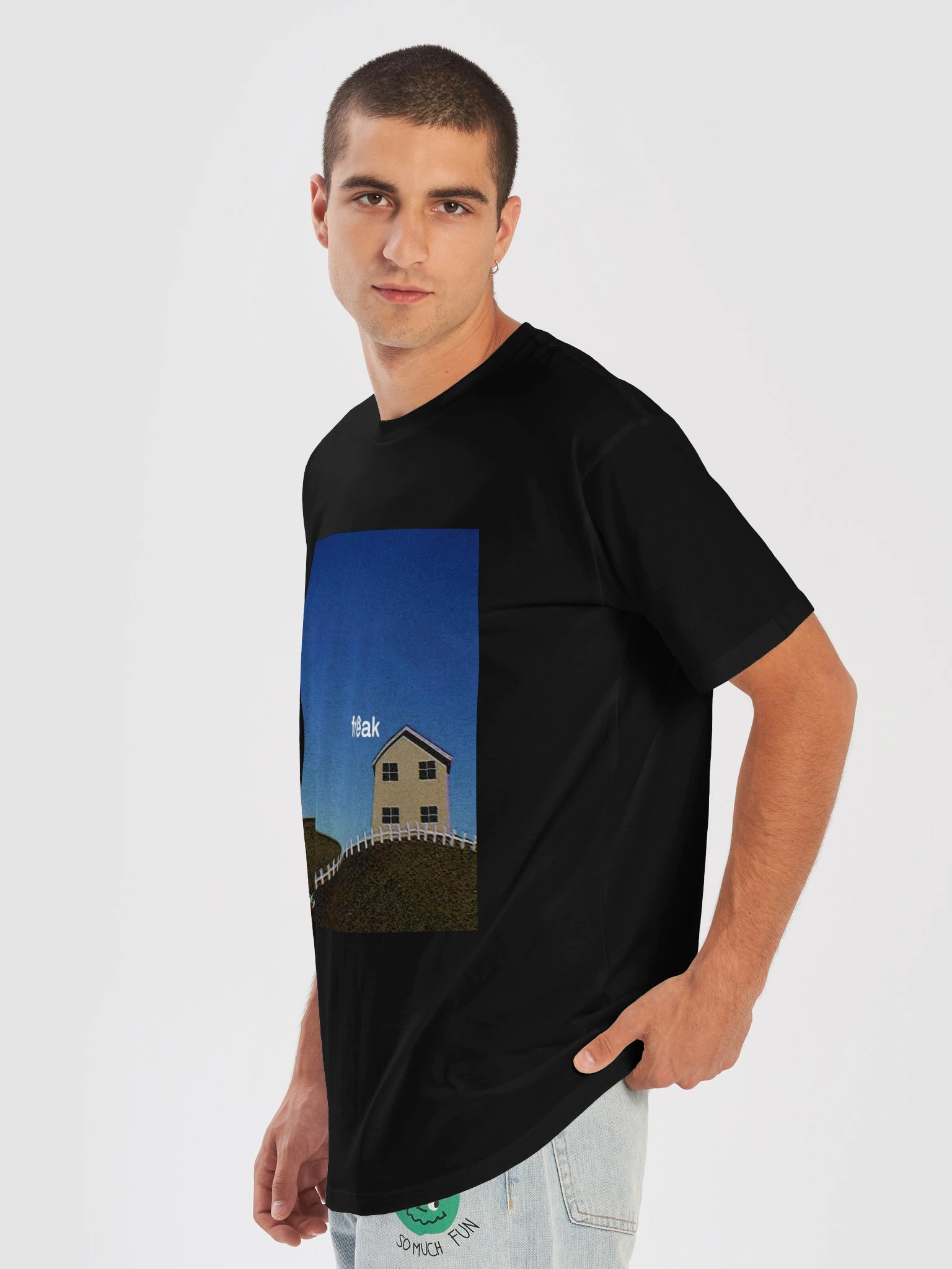 House On The Hills - Unisex FREAK x Backrooms Tee product image (5)
