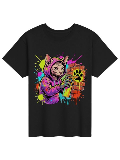 Graffiti Sphynx Tee