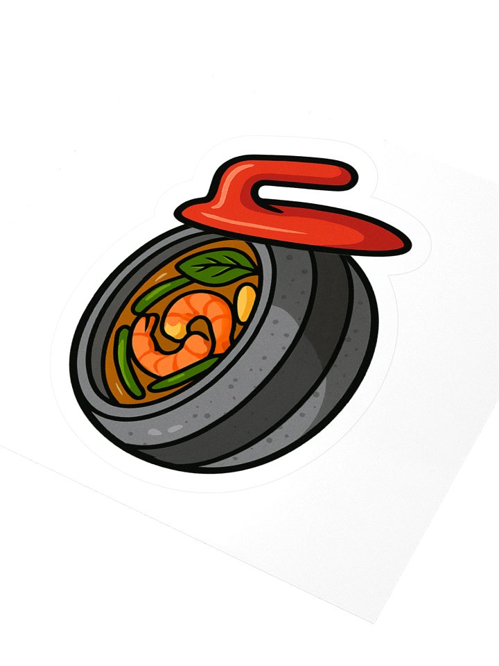 "Sinigang Stone" Sticker product image (2)