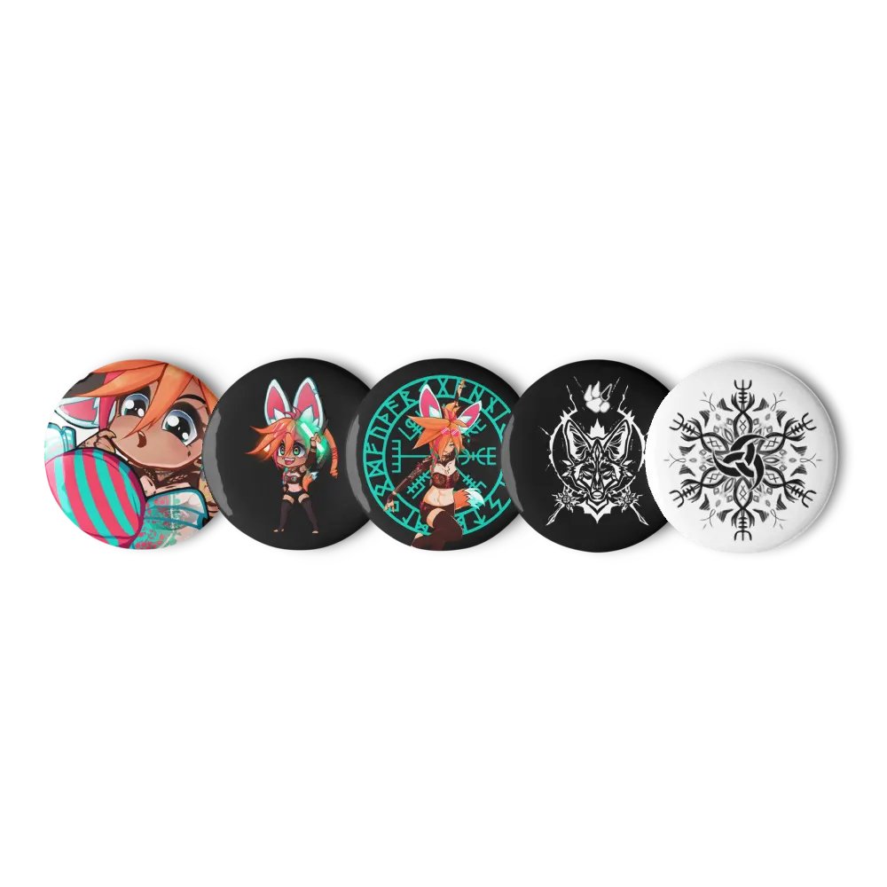 Set of Karoboard Pin Buttons product image (5)