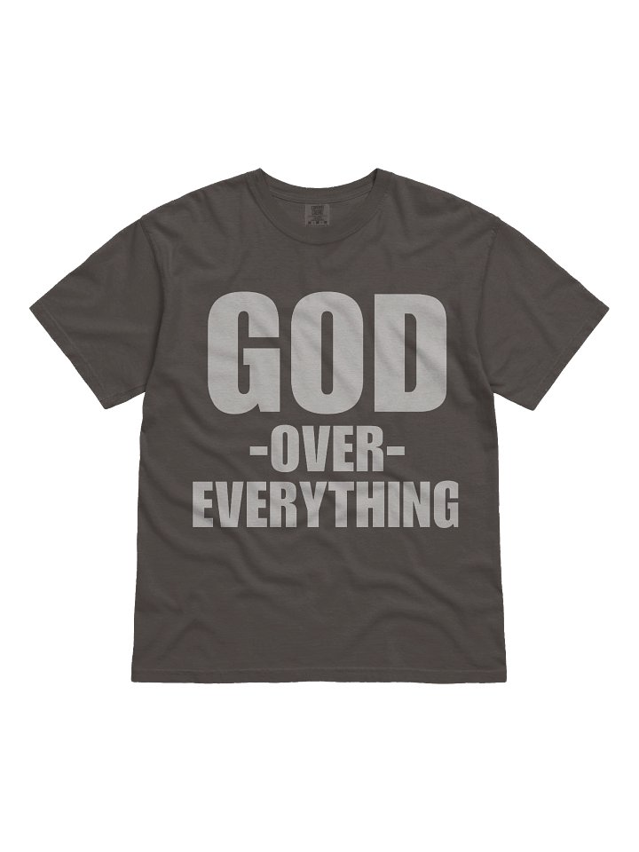 GOD OVER EVERYTHING Heavyweight Tee product image (14)