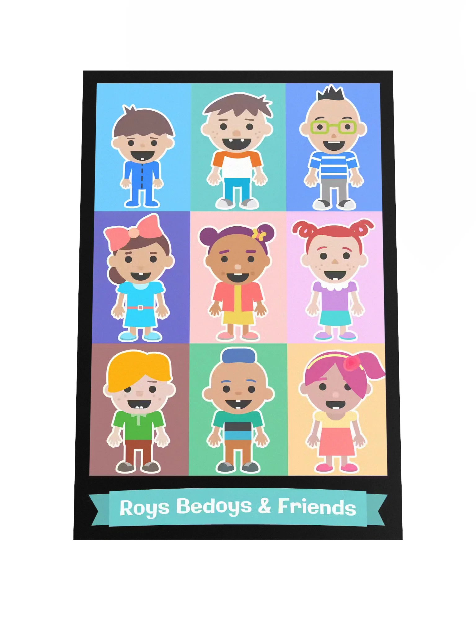 Roys Bedoys & Friends Vibrant Matte Poster product image (1)
