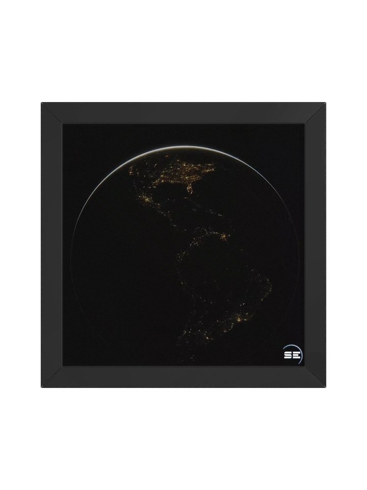Earth-After-Dark Framed Poster product image (5)