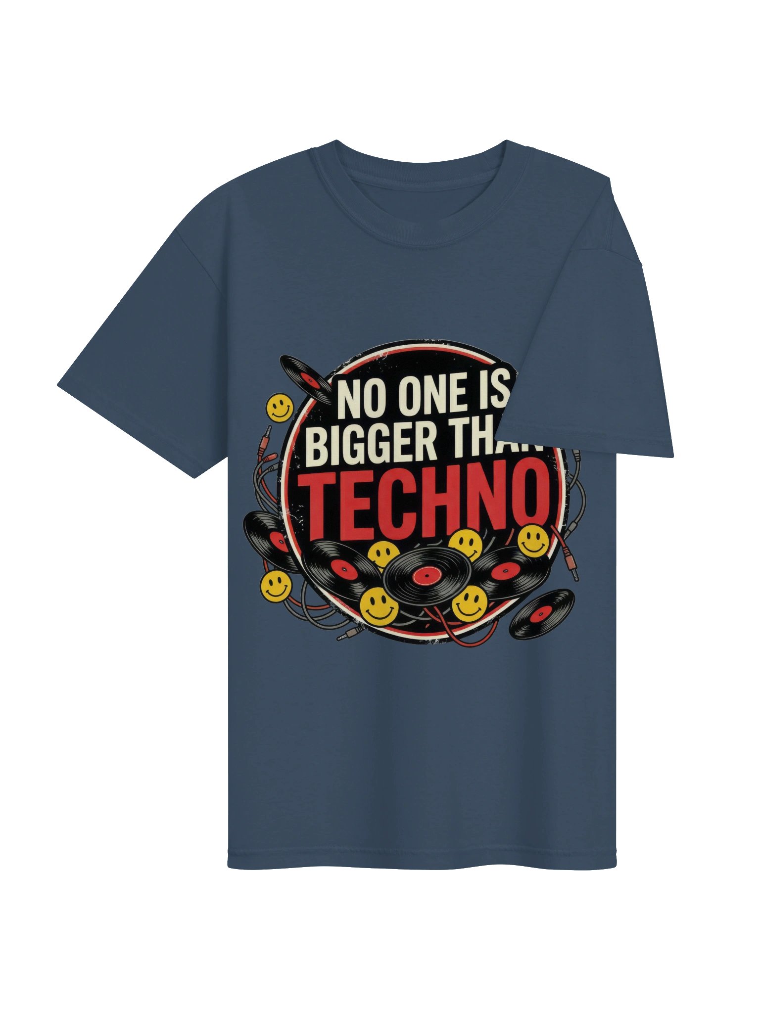 No One Is Bigger Than Techno Tee product image (5)