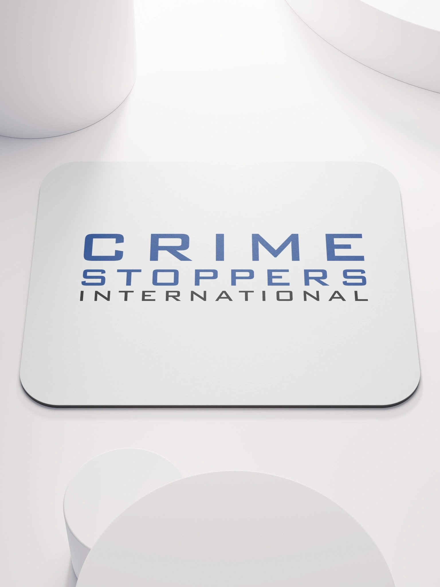 CSI Classic Mouse Mat - White product image (1)