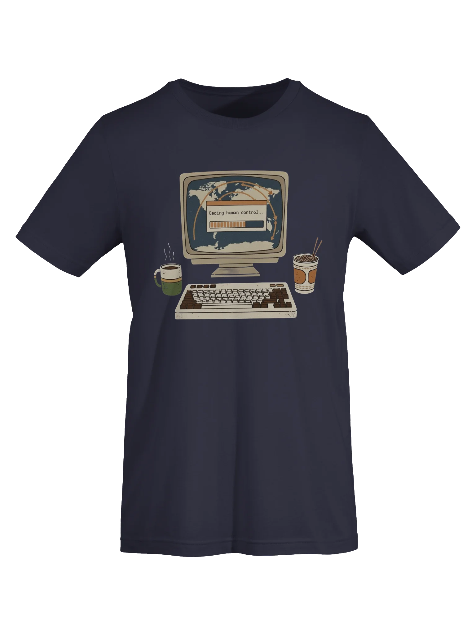 Ceding Human Control Tee product image (5)
