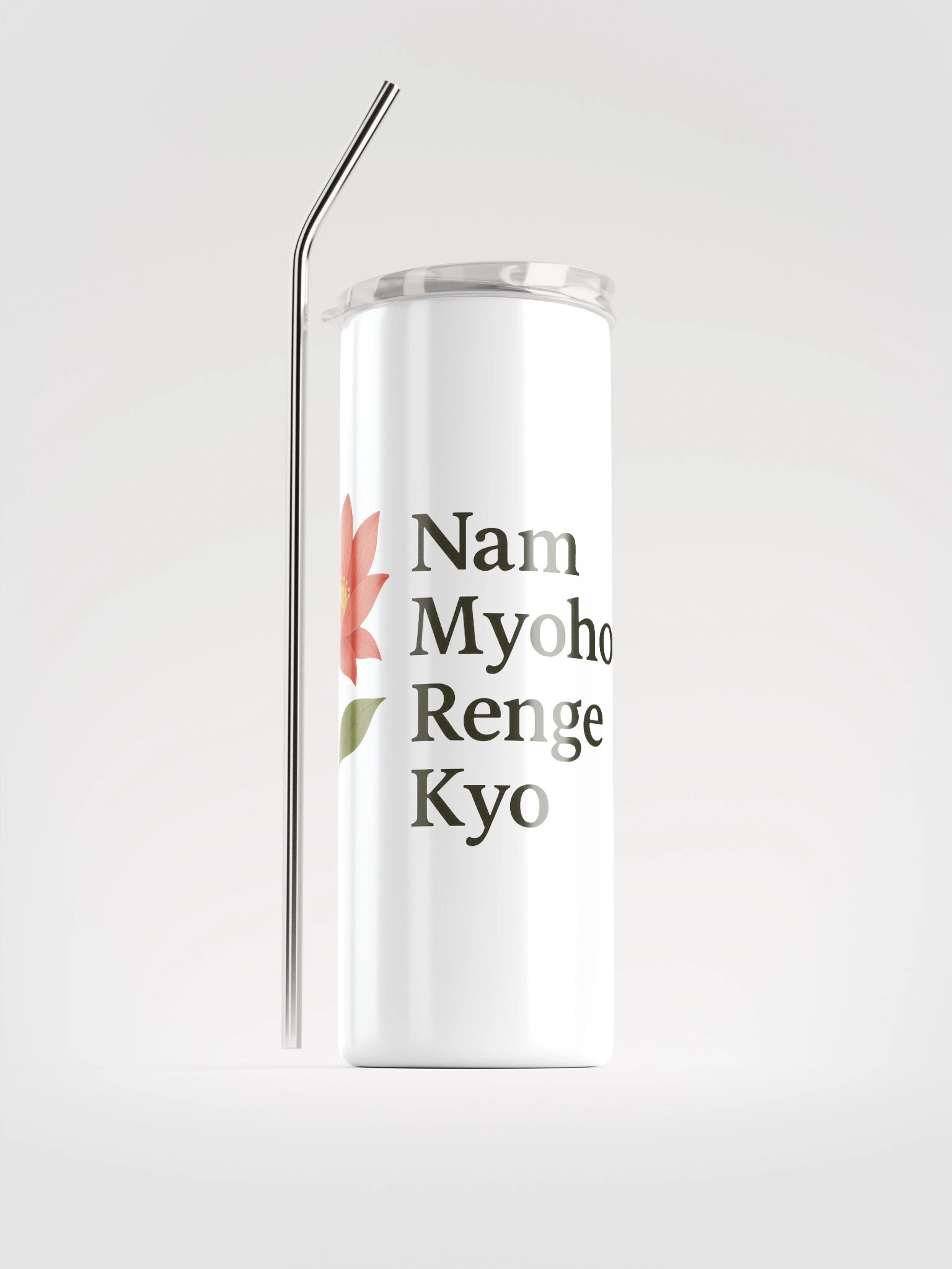 Nam Myoho Renge Kyo Stainless Steel Tumbler – 20oz product image (1)