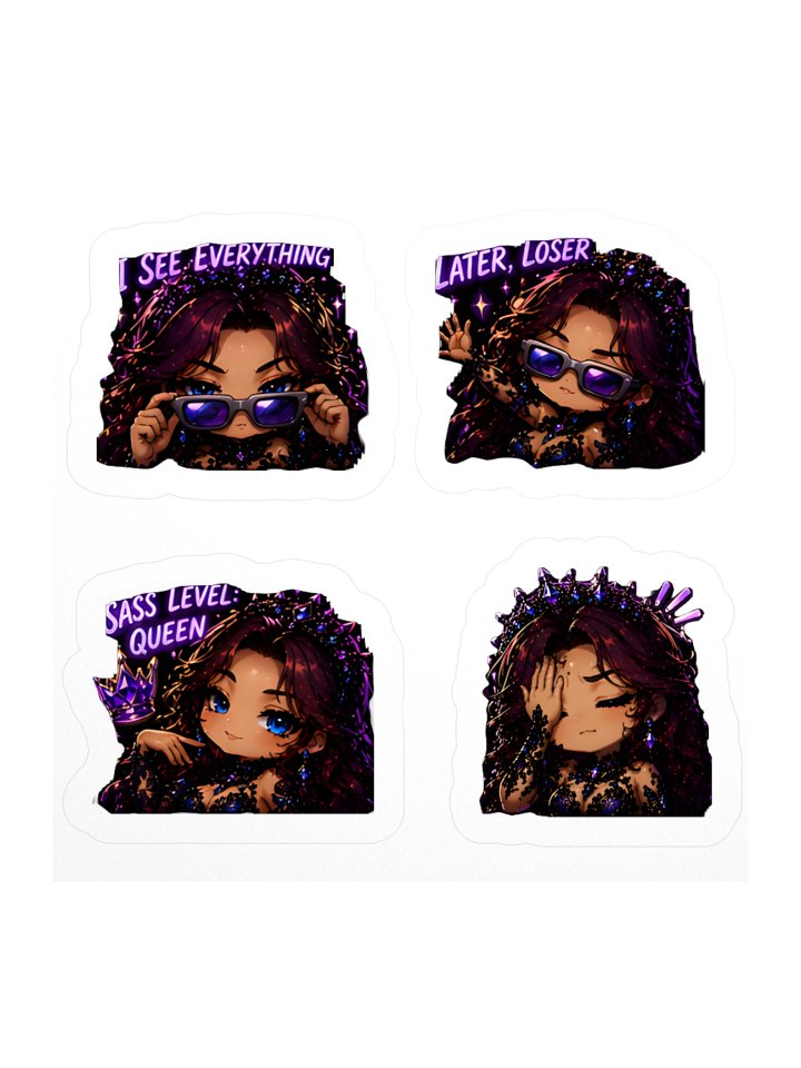 QueenB Sassy Stickers product image (1)