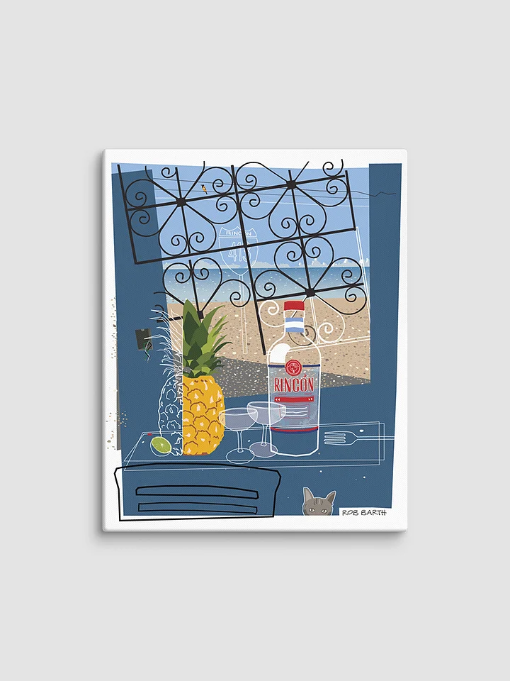 Still Life with Rum Canvas Print product image (1)