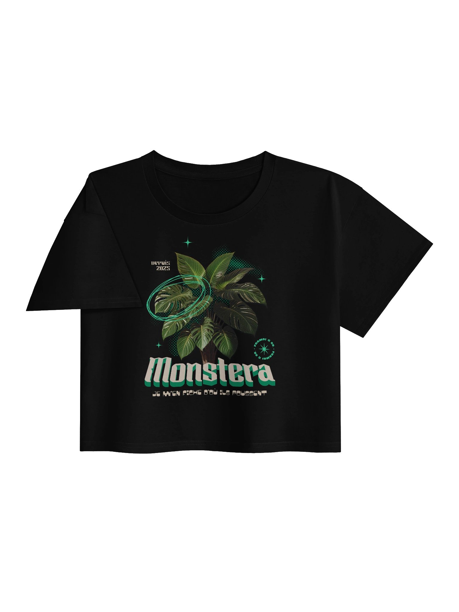 Monstera Madness Crop Top product image (3)