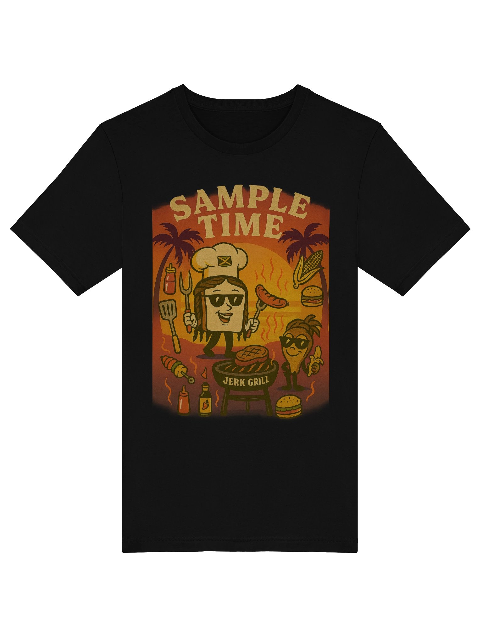 Sizzling BBQ Fun T-Shirt product image (39)