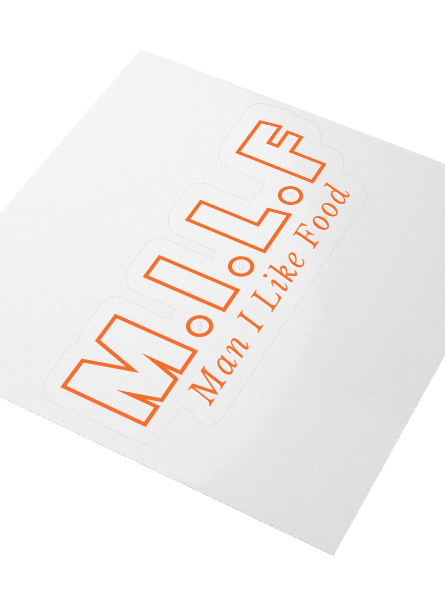 Man I Like Food Sticker product image (7)