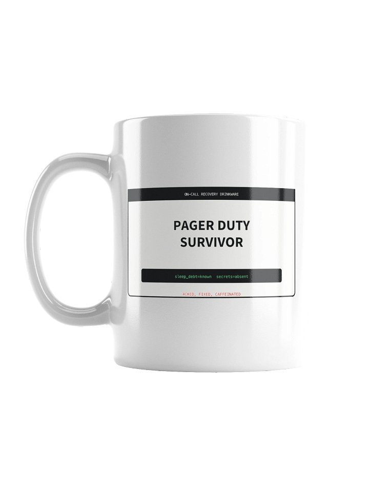 Pager Duty Survivor Mug product image (1)