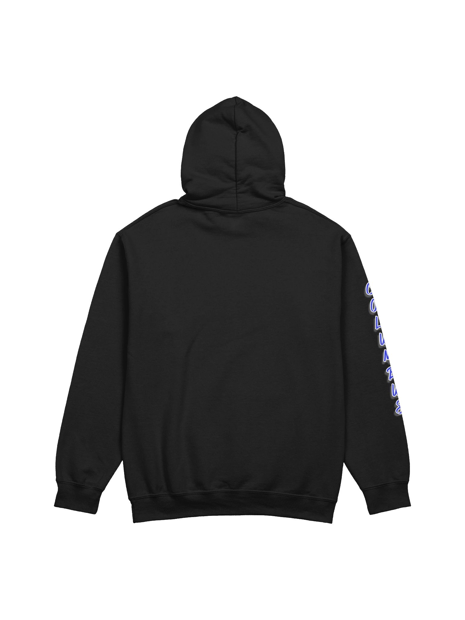 columbus born blue hoodie product image (11)