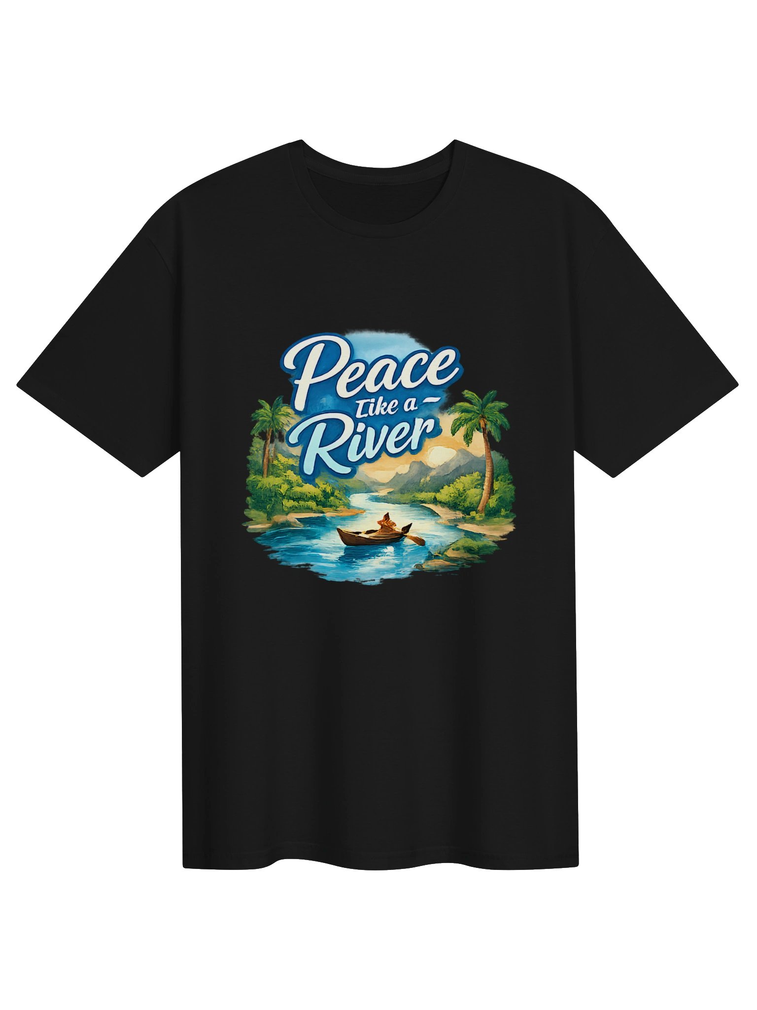 Peace Like a River Tropical Men’s T-Shirt product image (1)