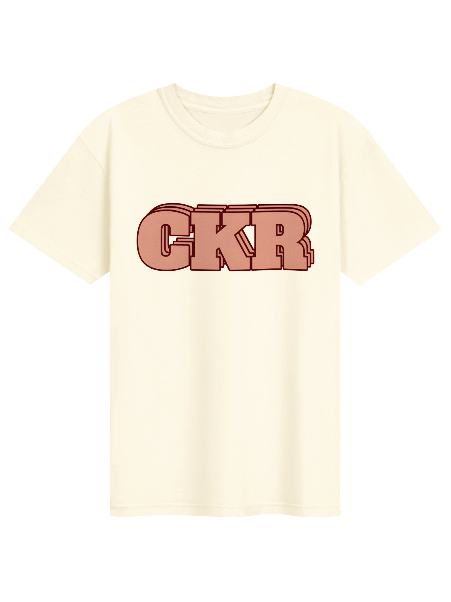 CKR Cream Tee "Peaches & Cream" edition product image (1)