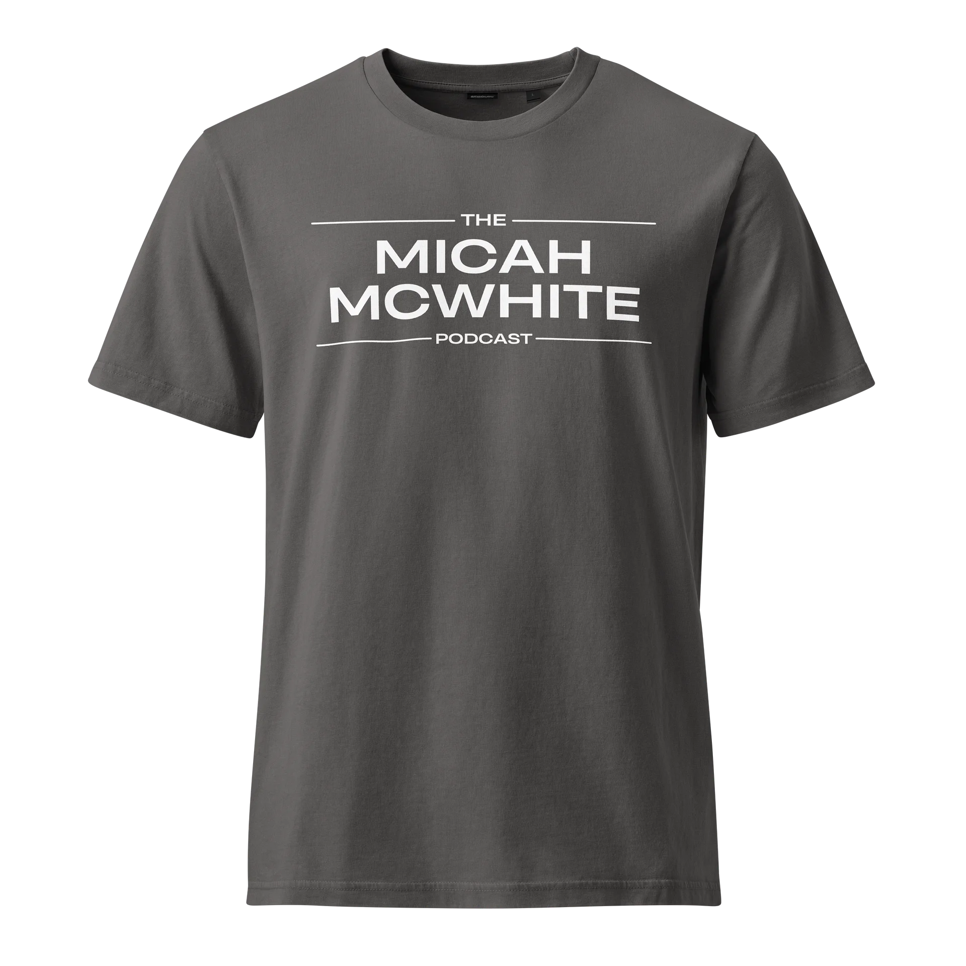 Micah McWhite Podcast Vintage Washed Unisex Tee product image (2)