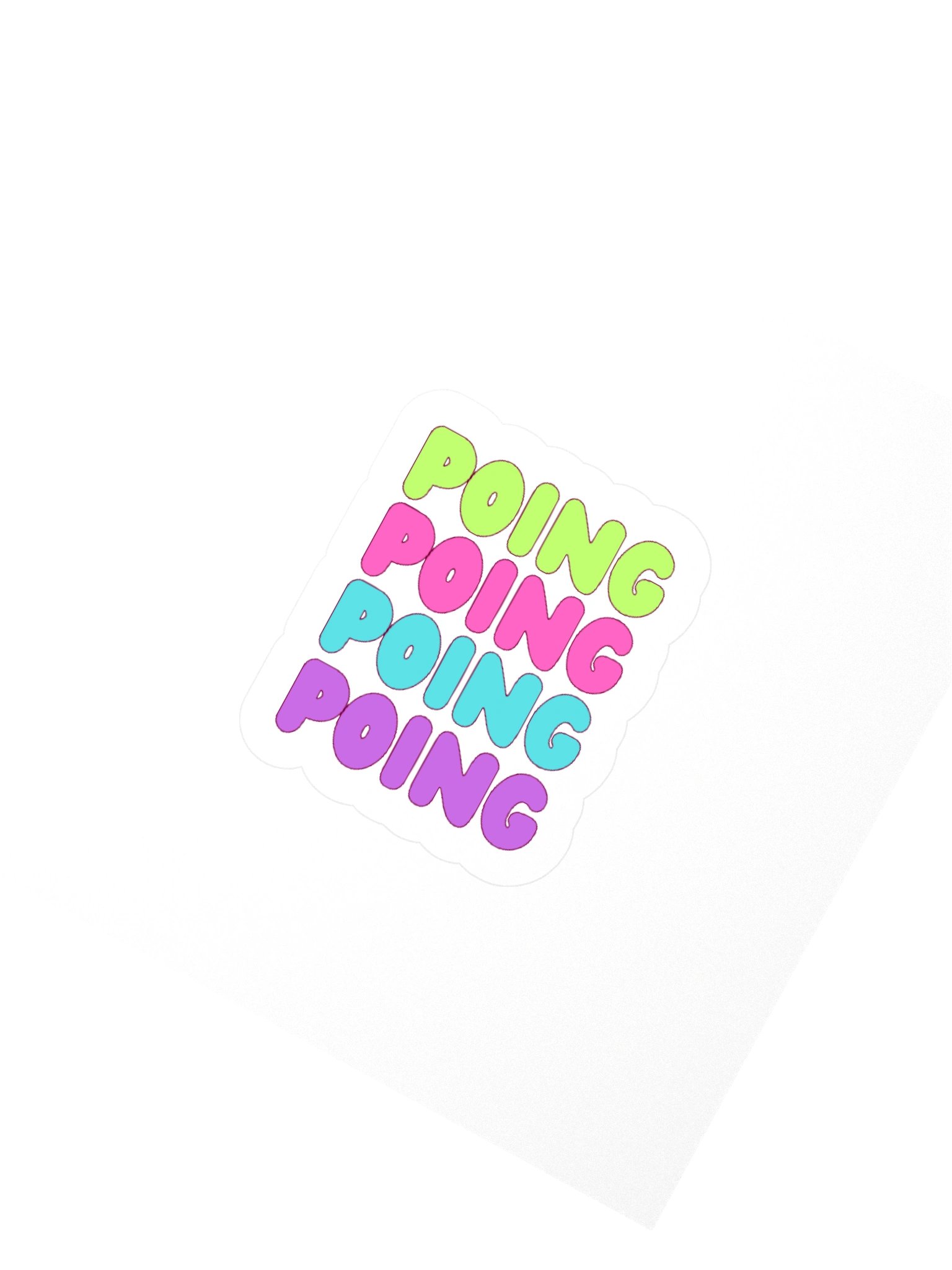POING Sticker product image (2)