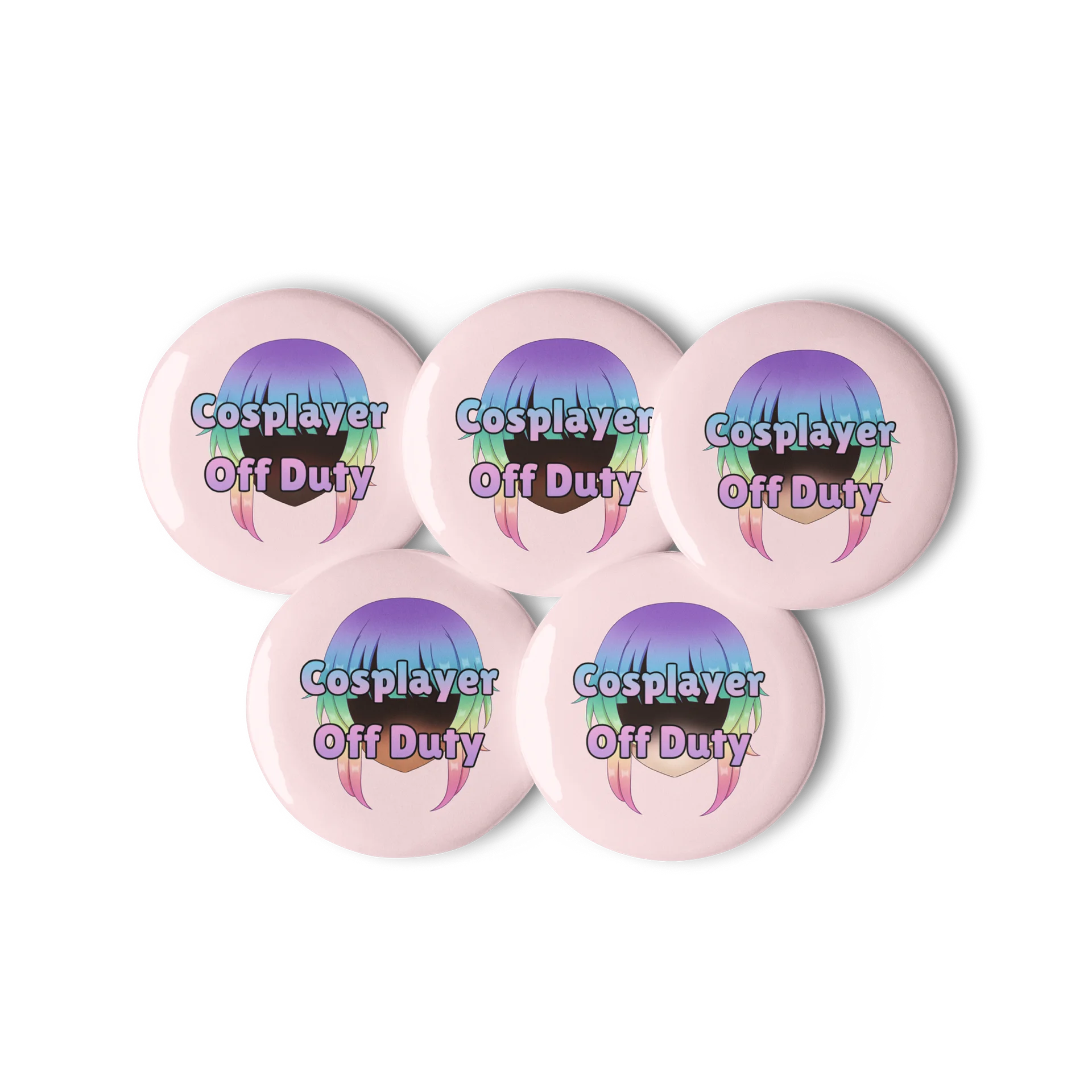 Cosplayer Off Duty Pin Bundle product image (1)