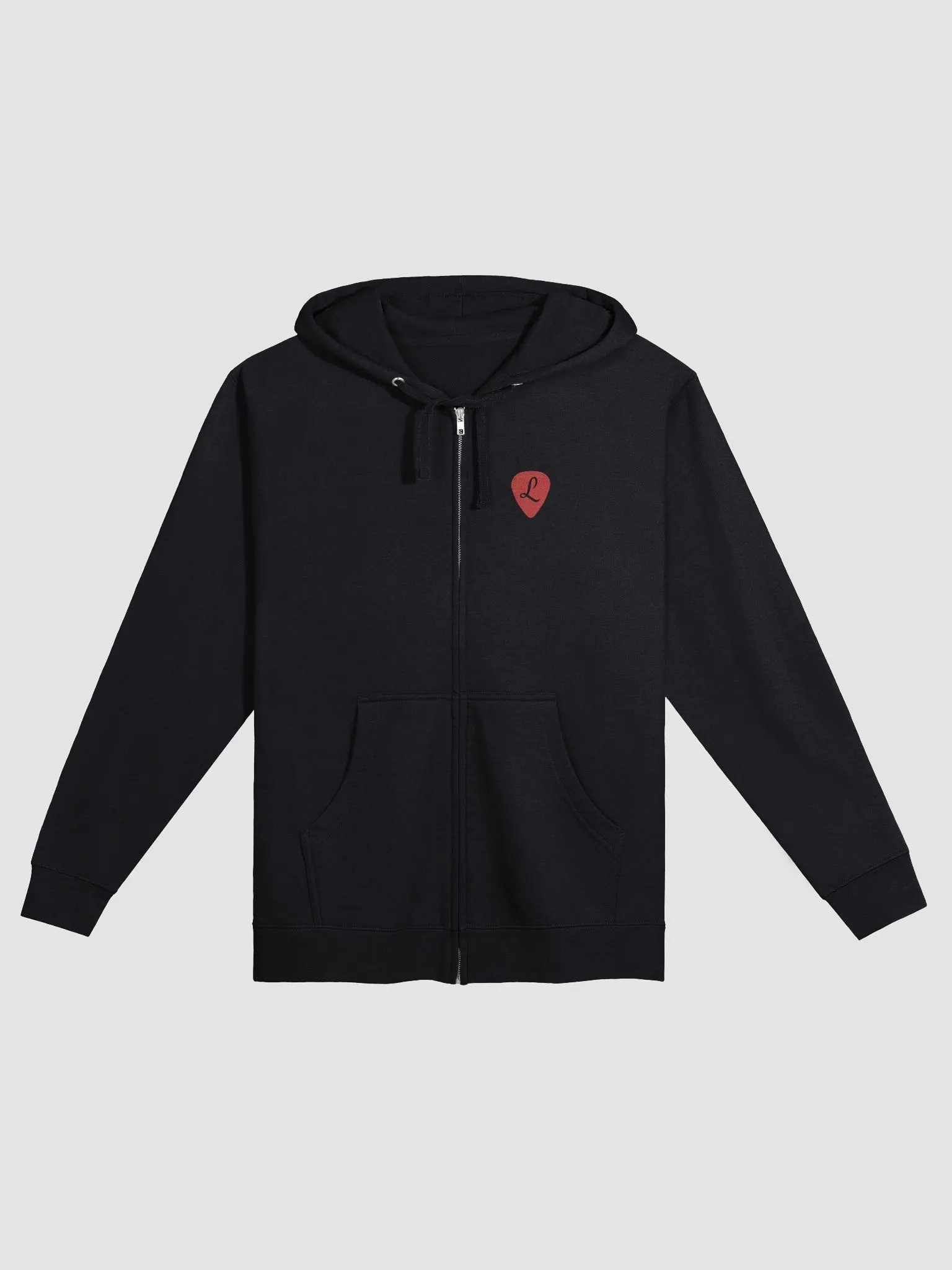 Minimal Letters Zip-Up Hoodie product image (1)