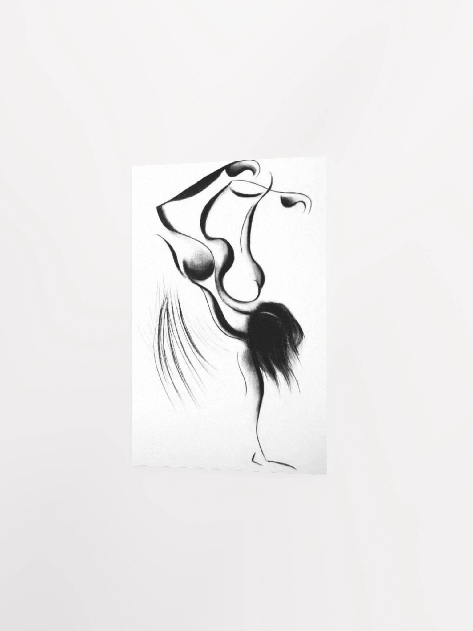 ‘Like a Feather’ Art Poster Print product image (2)