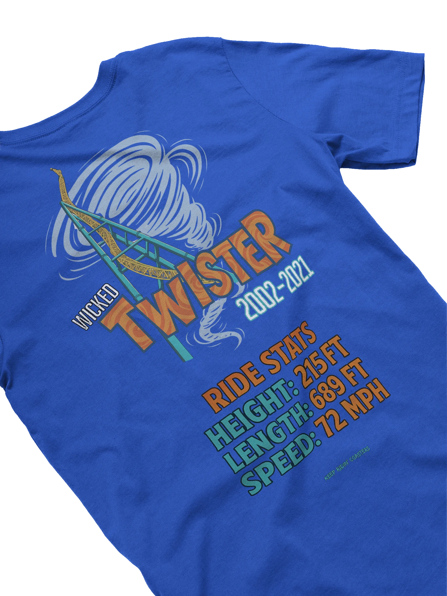 Wicked Twister 2002-2021 Roller Coaster T-Shirt product image (4)